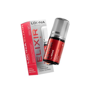 Жидкость Loona Elixir 20 мг Рубиновый Гранат Малина 30 мл.